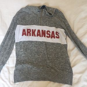 Arkansas Razorback 3 quarter Zip